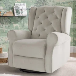 Delta Children Emmie Electronic Power Recliner And Swivel Glider With USB Port In LiveSmart Performance Fabric -Delta Children b8g0zig92vkguvjnt6zi