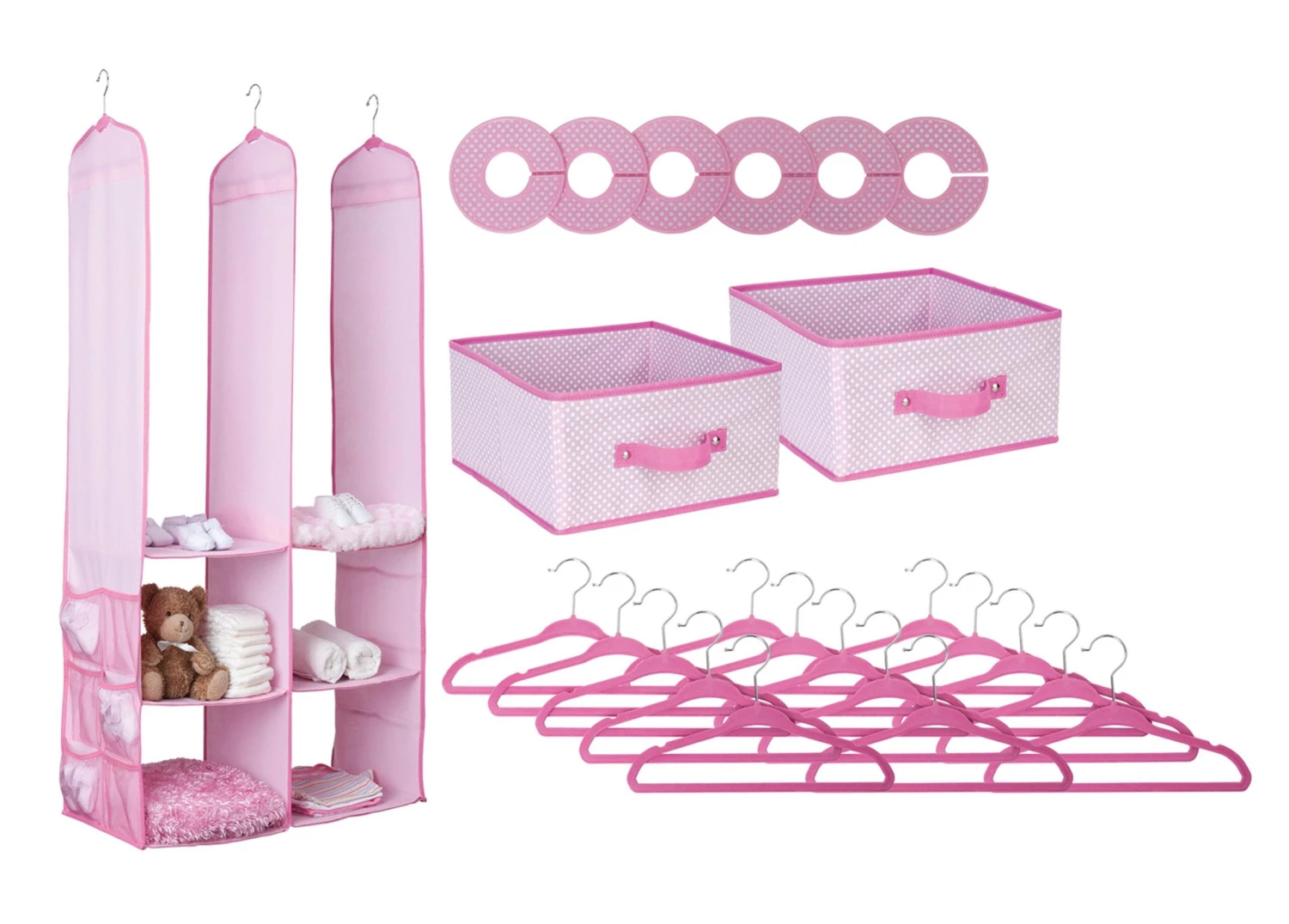 Delta Children 24 Piece Nursery Storage Set 10 Delta Children 24 Piece Nursery Storage Set - Image 10