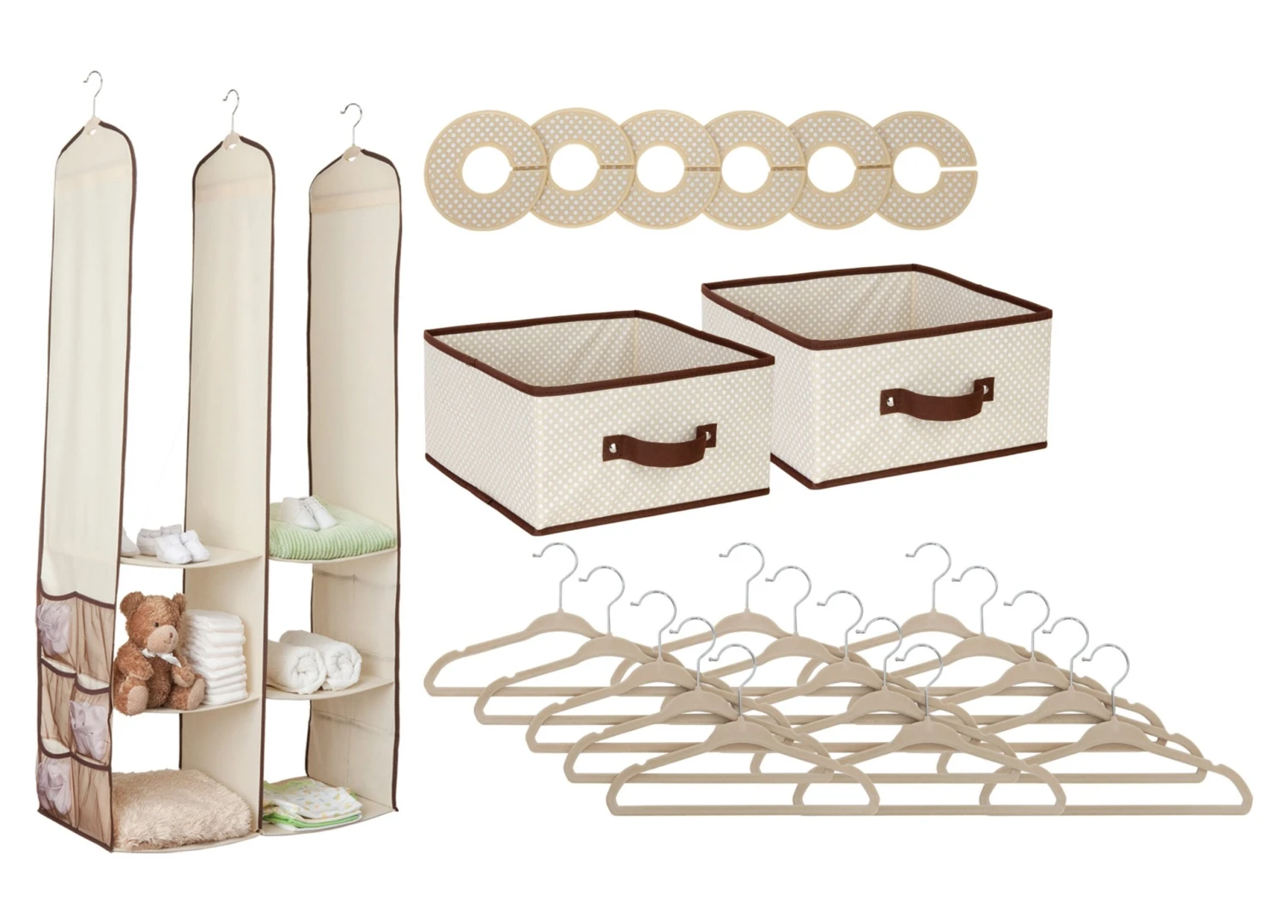 Delta Children 24 Piece Nursery Storage Set 6 Delta Children 24 Piece Nursery Storage Set - Image 6