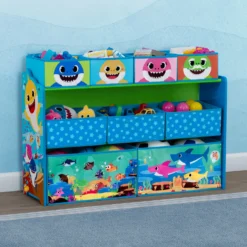 Delta Children Baby Shark Deluxe 9 Bin Design And Store Toy Organizer 11 Delta Children Baby Shark Deluxe 9 Bin Design And Store Toy Organizer -Delta Children bg1ypwfudqy9tehcqqvl