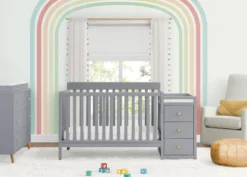 Delta Children Flynn 5-in-1 Convertible Crib And Changer -Delta Children bjklfamh3qmpfv7n7phu scaled