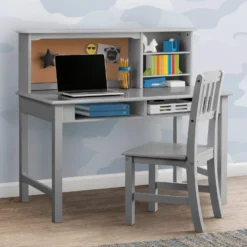 Delta Children Kids’ Wood Desk With Hutch And Chair -Delta Children bsqdexyyxjljgaysbagb
