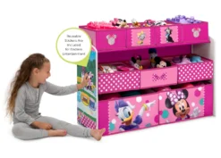 Delta Children Minnie Mouse Deluxe 9 Bin Design And Store Toy Organizer -Delta Children calouunokq3kwvgttb1i scaled