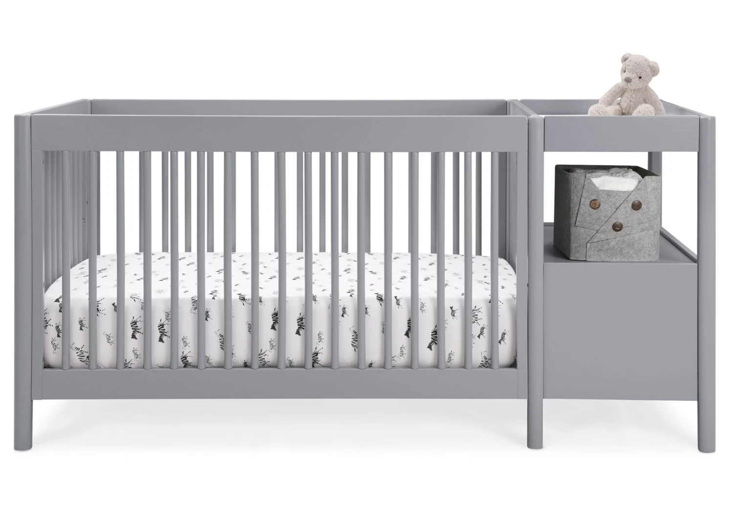 Delta Children Zoe 5-in-1 Convertible Crib And Changer 2 Delta Children Zoe 5-in-1 Convertible Crib And Changer - Image 2