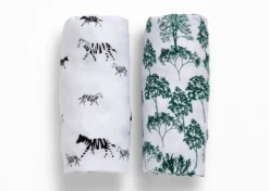 Delta Children Modern Safari Fitted Crib Sheets - 2 Pack -Delta Children df77cdpecoxvcnpscwik scaled