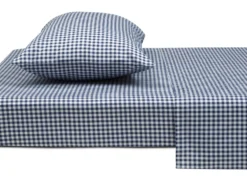 Delta Children Navy Gingham 3-Piece Twin Sheet Set -Delta Children dl3ztryjjbsauoqy1bng scaled