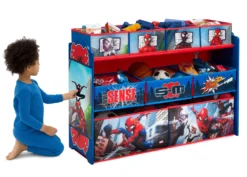 Delta Children Spider-Man Deluxe 9 Bin Design And Store Toy Organizer -Delta Children dp6y6kcphsjtgbe4hnm0 scaled