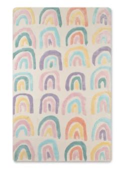 Delta Children Over The Rainbow Hand-Tufted Wool Blend Area Rug 5x8 -Delta Children flq2n2xaliee1qf2kqim scaled