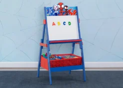 Delta Children Spidey And His Amazing Friends Wooden Activity Easel With Storage