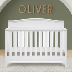 Delta Children Emery 4-in-1 Convertible Crib -Delta Children h8ksu5osemcthgay4yq8