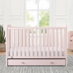 BabyGap Graham 4-in-1 Convertible Crib With Storage Drawer -Delta Children iacnqblsfaidvppmgpjs