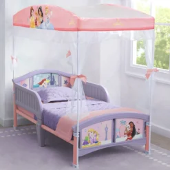 Delta Children Princess Plastic Toddler Bed With Canopy 8 Delta Children Princess Plastic Toddler Bed With Canopy -Delta Children jw9czeqaikfg46sg03o7