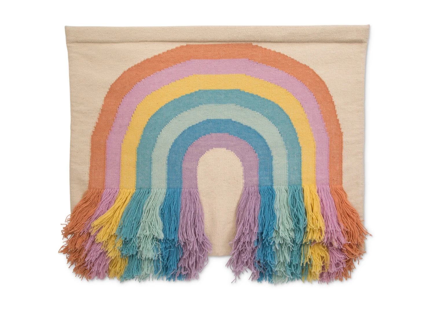 Delta Children Handwoven Rainbow Wall Hanging 2 Delta Children Handwoven Rainbow Wall Hanging - Image 2
