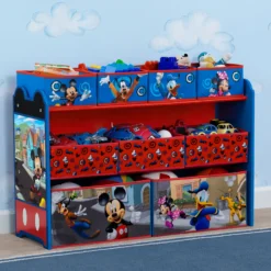 Delta Children Mickey Mouse Deluxe 9 Bin Design And Store Toy Organizer -Delta Children kxpjlqxusassvsgjkq7a