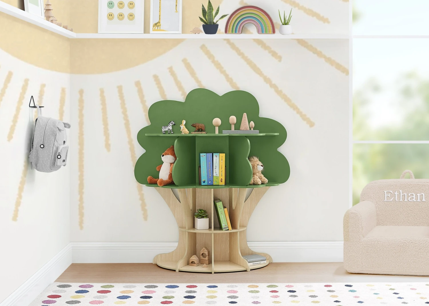 Delta Children Tree Bookcase