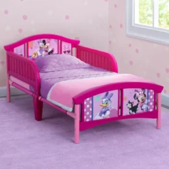 Delta Children Minnie Mouse Plastic Toddler Bed -Delta Children kzulkuyfzwewasderm5s scaled