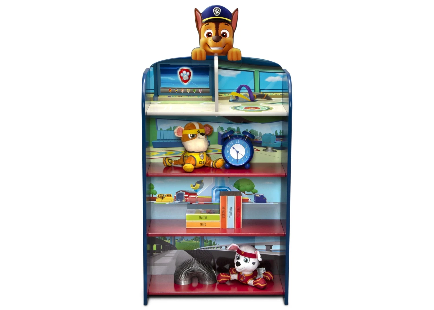 Delta Children PAW Patrol Wooden Playhouse 4-Shelf Bookcase 2 Delta Children PAW Patrol Wooden Playhouse 4-Shelf Bookcase - Image 2