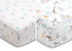 Delta Children Whimsical Dreams Fitted Crib Sheets - 2 Pack -Delta Children mb3zftdkow1lxlz4r8v6