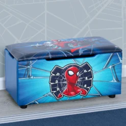 Delta Children Spider-Man Upholstered Storage Bench For Kids -Delta Children mm8mrdivc7bri5z0dai5