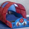 Delta Children Spider-Man Sleep And Play Toddler Bed With Tent