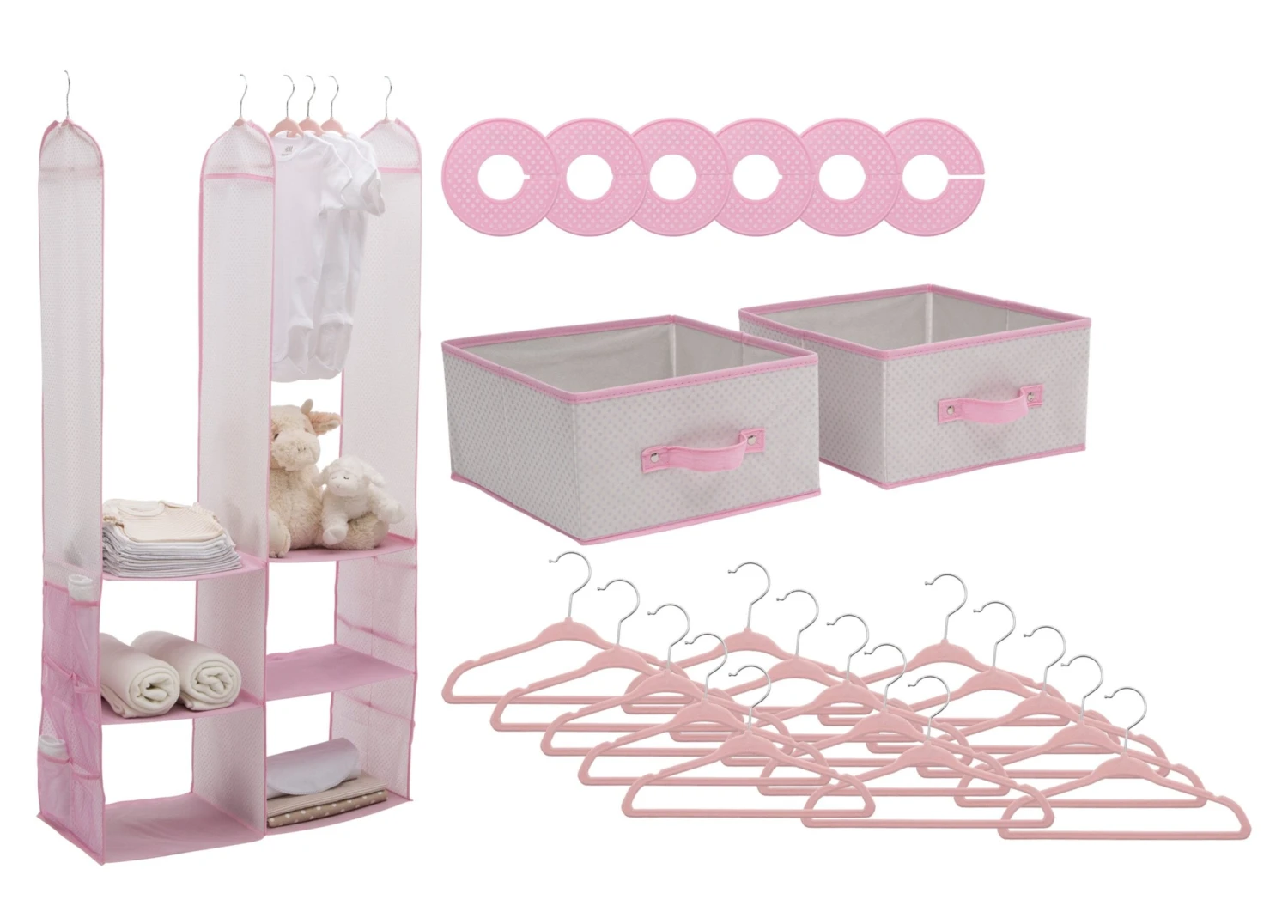 Delta Children 24 Piece Nursery Storage Set 12 Delta Children 24 Piece Nursery Storage Set - Image 12
