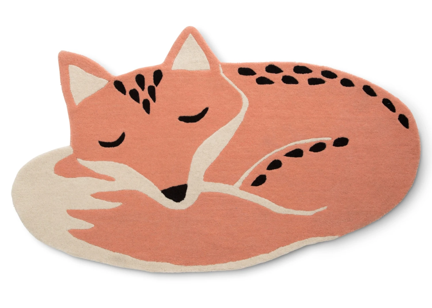 Delta Children Hand-Tufted 100% Wool Fox Rug 2 Delta Children Hand-Tufted 100% Wool Fox Rug - Image 2
