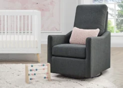 Delta Children Adley Nursery Glider Swivel Rocker Chair