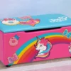 Delta Children JoJo Siwa Upholstered Storage Bench For Kids