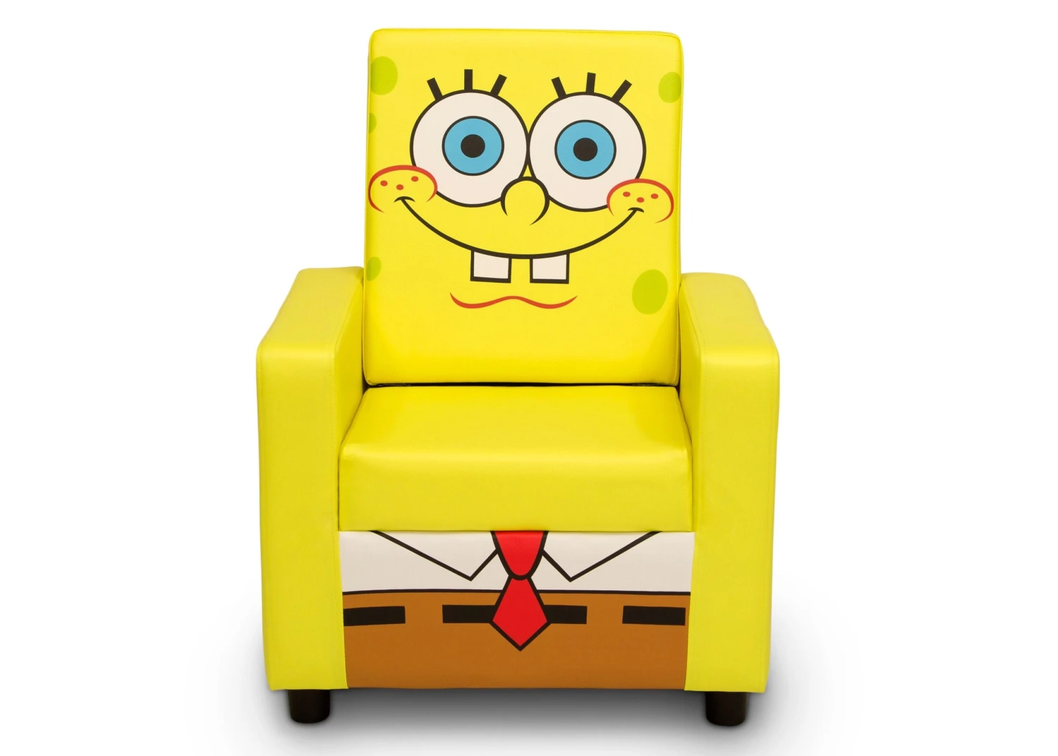 Delta Children SpongeBob SquarePants High Back Upholstered Chair 2 Delta Children SpongeBob SquarePants High Back Upholstered Chair - Image 2