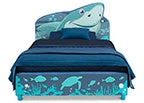 Delta Children Shark Upholstered Twin Bed 3 Delta Children Shark Upholstered Twin Bed - Image 3