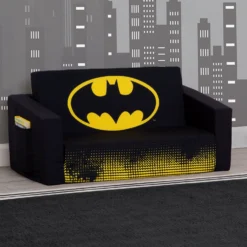 Delta Children Batman Cozee Flip-Out Sofa - 2-in-1 Convertible Sofa To Lounger For Kids -Delta Children rzi8py5gahukzu2lmuih