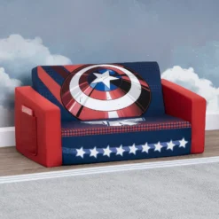 Delta Children Avengers Cozee Flip-Out Sofa - 2-in-1 Convertible Sofa To Lounger For Kids -Delta Children rztc2hjdkw6glcgdny5g