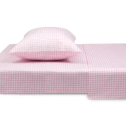 Delta Children Pink Gingham 3-Piece Twin Sheet Set -Delta Children se1qgtpr3zbsbtbxuf2l scaled