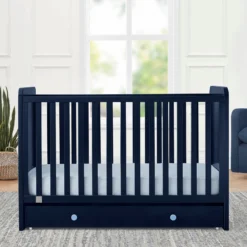 BabyGap Graham 4-in-1 Convertible Crib With Storage Drawer -Delta Children sxpwlgpgsmu45jovdmih