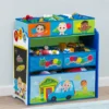 Delta Children CoComelon 6 Bin Design And Store Toy Organizer
