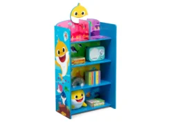Delta Children Baby Shark Wooden Playhouse 4-Shelf Bookcase For Kids 7 Delta Children Baby Shark Wooden Playhouse 4-Shelf Bookcase For Kids -Delta Children uso2hm0equ3i3hztorue scaled
