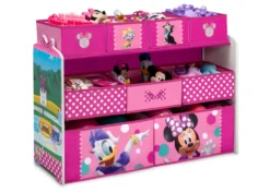 Delta Children Minnie Mouse Deluxe 9 Bin Design And Store Toy Organizer -Delta Children v755zbrez6lrut6bjriv scaled