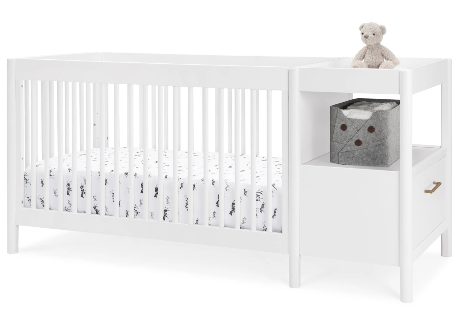 Delta Children Zoe 5-in-1 Convertible Crib And Changer 13 Delta Children Zoe 5-in-1 Convertible Crib And Changer - Image 13