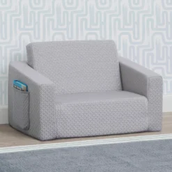 IComfort Memory Foam Flip-Out 2-in-1 Convertible Chair To Lounger For Kids -Delta Children voizjrwca81e15u9hv85