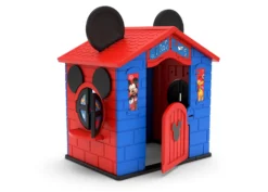 Delta Children Mickey Mouse Plastic Indoor/Outdoor Playhouse With Easy Assembly -Delta Children wbhzdgxunyf0896lzfnb scaled