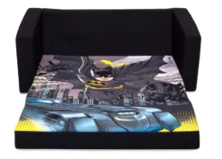 Delta Children Batman Cozee Flip-Out Sofa - 2-in-1 Convertible Sofa To Lounger For Kids -Delta Children wuw3tfotnqmqi1hxc5dg scaled