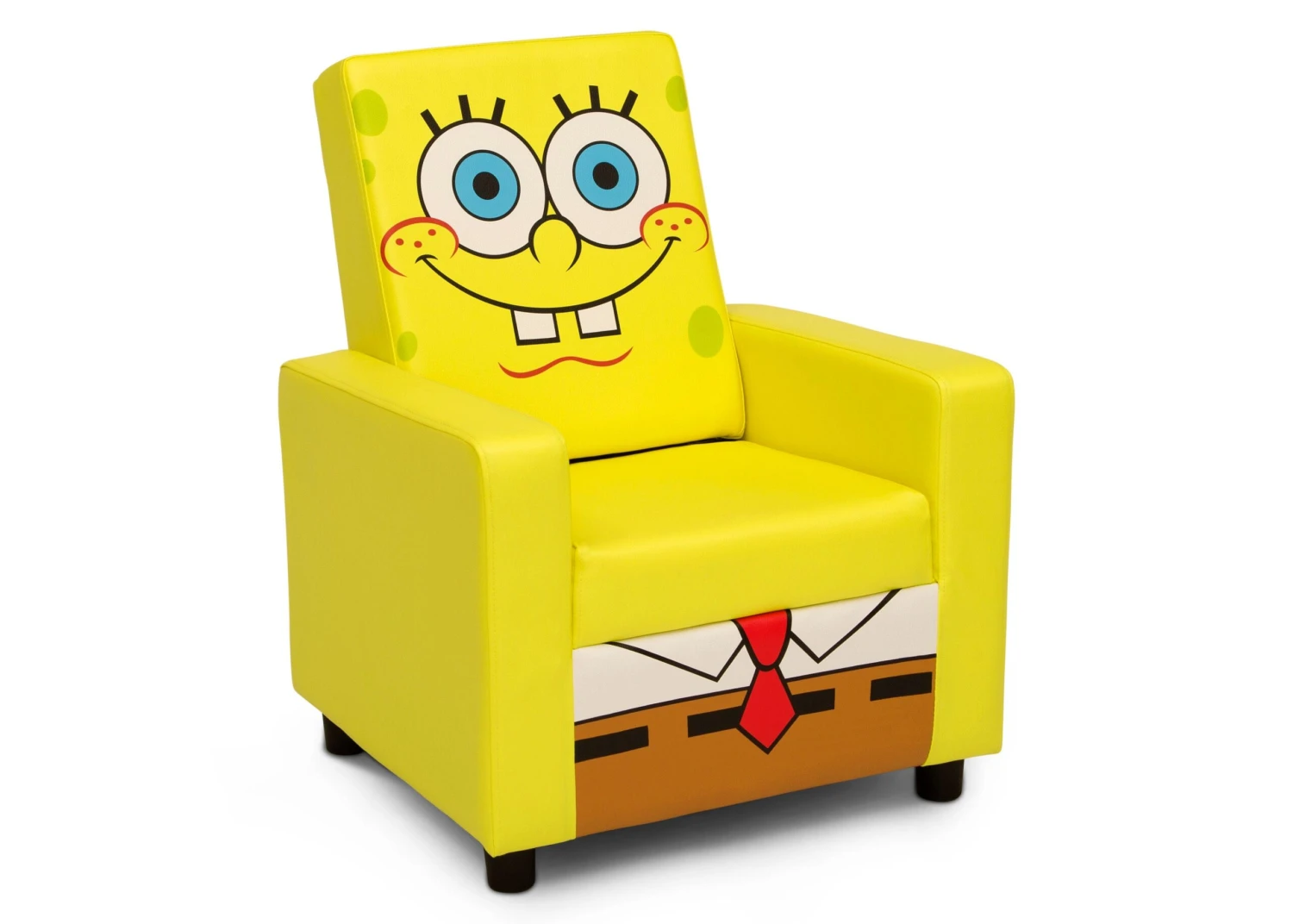 Delta Children SpongeBob SquarePants High Back Upholstered Chair 3 Delta Children SpongeBob SquarePants High Back Upholstered Chair - Image 3