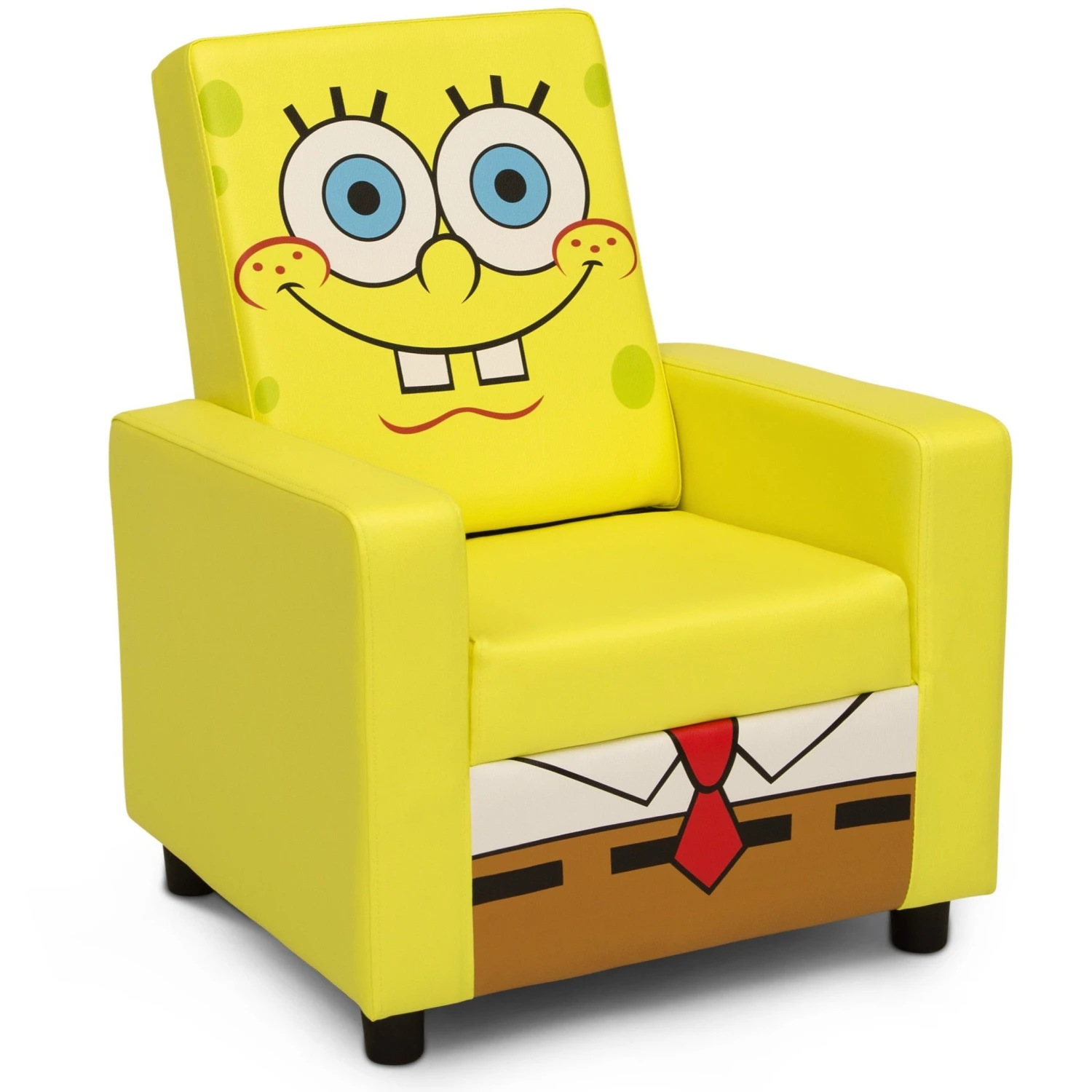 Delta Children SpongeBob SquarePants High Back Upholstered Chair 6 Delta Children SpongeBob SquarePants High Back Upholstered Chair - Image 6