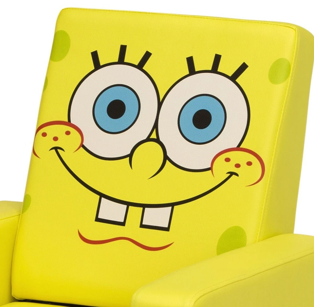Delta Children SpongeBob SquarePants High Back Upholstered Chair 8 Delta Children SpongeBob SquarePants High Back Upholstered Chair - Image 8