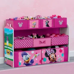Delta Children Minnie Mouse Deluxe 9 Bin Design And Store Toy Organizer -Delta Children xe66nrifrgv1djfdhi4q