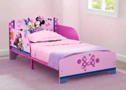 Delta Children Minnie Mouse Wood & Metal Toddler Bed