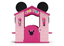 Delta Children Minnie Mouse Plastic Indoor/Outdoor Playhouse With Easy Assembly -Delta Children xielj11eistzvnmiespc scaled
