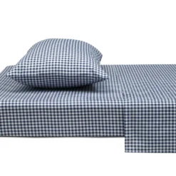 Delta Children Navy Gingham 3-Piece Twin Sheet Set -Delta Children xmzmkm2xw1ijdih7lyg4 scaled