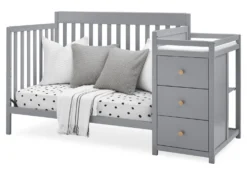 Delta Children Flynn 5-in-1 Convertible Crib And Changer -Delta Children yjdnixueuxnwocregkji scaled