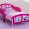 Delta Children Minnie Mouse Plastic Toddler Bed